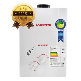 Aquecedor A Gás Lorenzetti LZ 750bp GN (ESTE AQUECEDOR É PARA GÁS NATURAL ENCANADO)