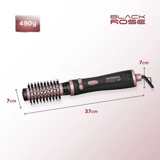 Escova Rotativa Mondial Modeladora Black Rose 127V/220V Bivolt ERB-01