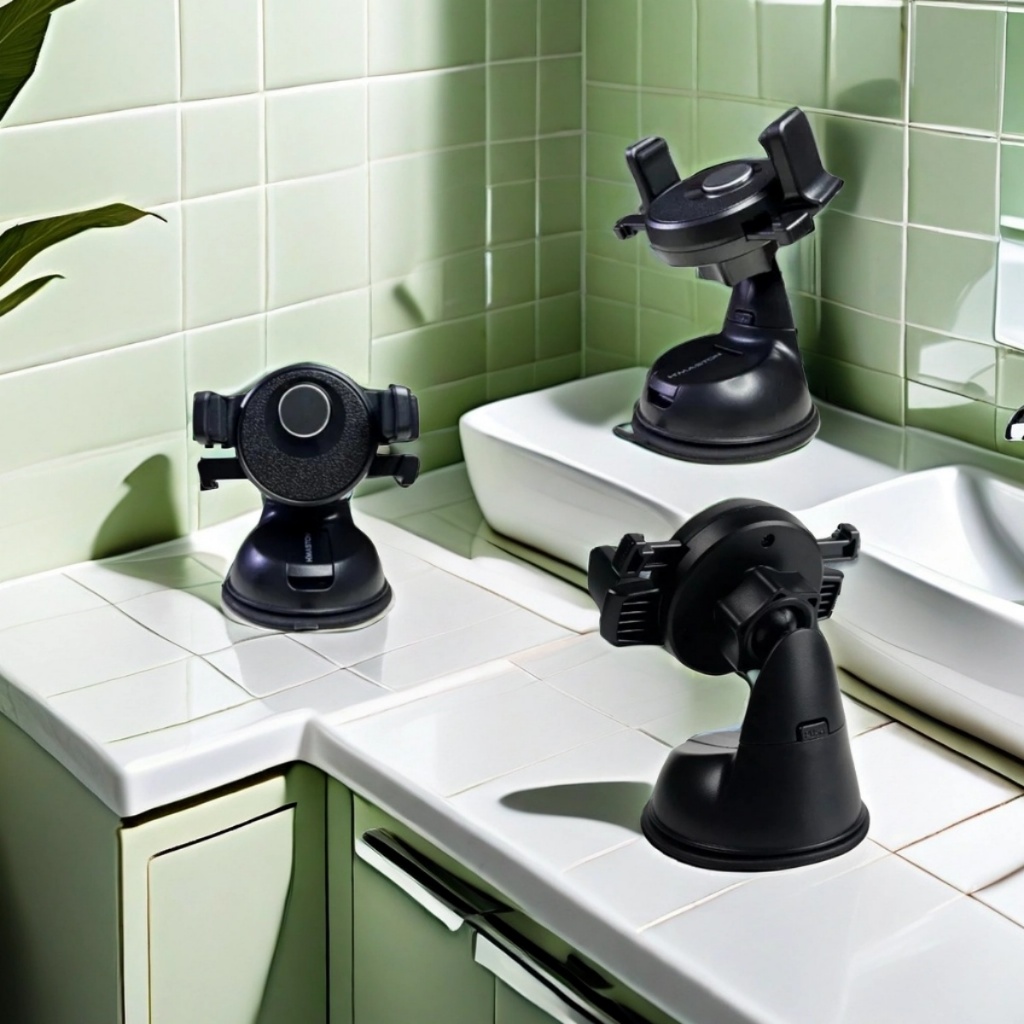 Suporte Celular e GPS Veicular Ventosa Ajustável Para brisa Carro Painel Universal