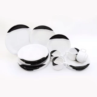 Aparelho de jantar/chá cerâmica Brasília 20 peças completo. Somente 2 kit por pedido devido ao peso.