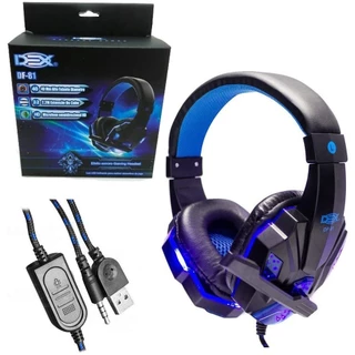 Fone Gamer Headset P3 Com Microfone Para PC Notebook Ps5 Ps4 X-One Celular