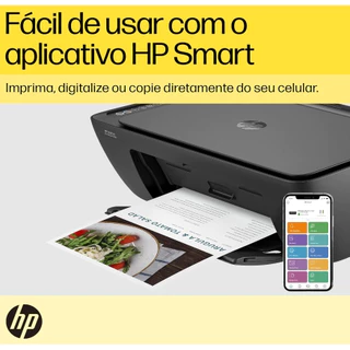 Impressora multifuncional HP DeskJet Ink Advantage 2874 COM CARTUCHOS