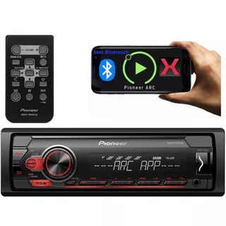 Som Automotivo Pioneer Mvh-s118ui MP3 Player Radio AM/FM Entrada USB e Auxiliar