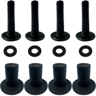Parafuso Com Bucha Bolha Honda Adv150 Adv750 Kit Fixação Arruela Borracha Acrílico Frontal