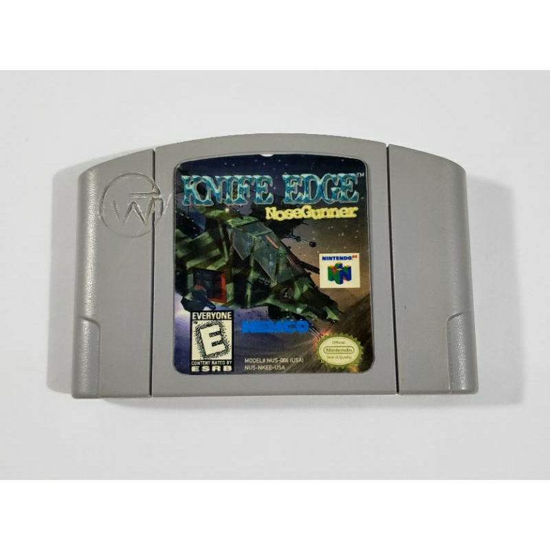 Knife Edge - Nose Gunner - Nintendo 64 (Original) | Shopee Brasil