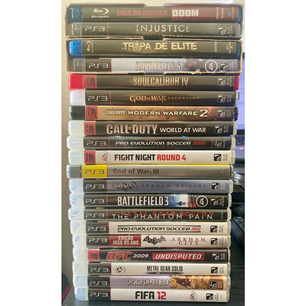 Jogos Originais PS3 - Mídia Física
