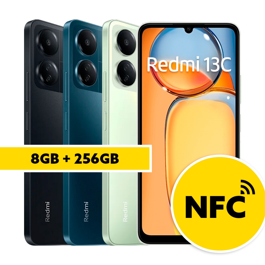 Celular Xiaomi Redmi 13c 8gb 256gb Lançamento Global Com Nfc Envio 24h