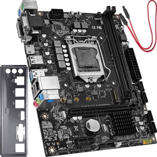 Placa-Mãe MaxxDigital H510 Intel LGA 1200 2x DDR4 NVME M2 HDMI VGA USB 3.0 Lan 1000mbps