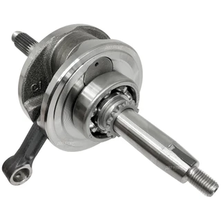 Virabrequim Honda POP 100 2007 a 2015 completo com Biela e Rolamentos.