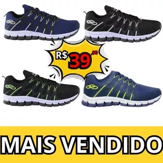 Tênis Olympikus Esportivo Para Corrida e Caminhada Masculino Macio e Leve Para Absorver o Impacto