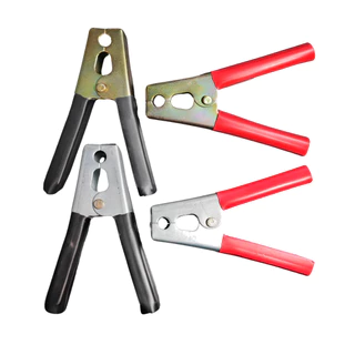 Kit 4 Garra Jacaré Quadrada 200A 500A P/ Cabo de Chupeta - Prendedor Universal de Bateria em Oferta na Shopee