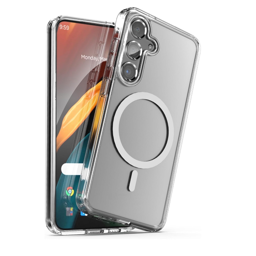 Capa Para Galaxy S24 Plus Tela 6.7 Magnetica Clear A Impacto