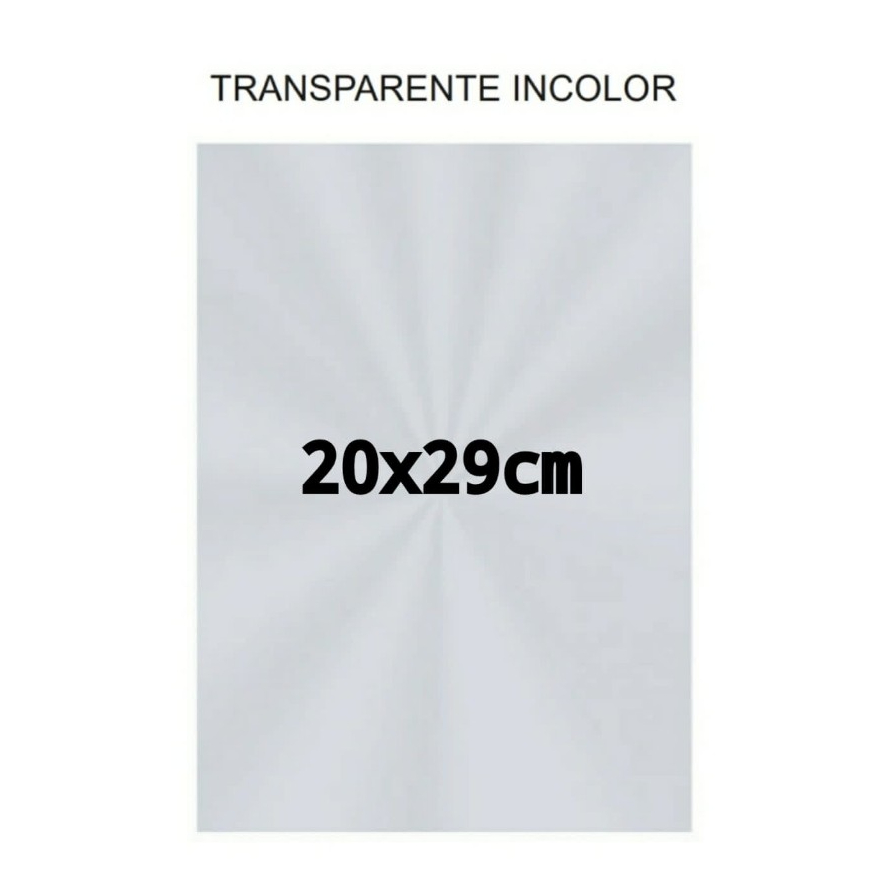 Saco incolor 20x29 cm com 50 unidades | Shopee Brasil