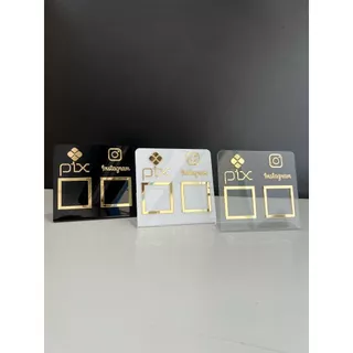 Placa Pix Display Mesa Balcão PIX Instagram Interativo