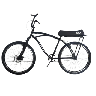 Bicicleta aro 26 Beach Caiçara Quadro Reforçado Para Motor Raio Groso Freio a Disco e Suspensão