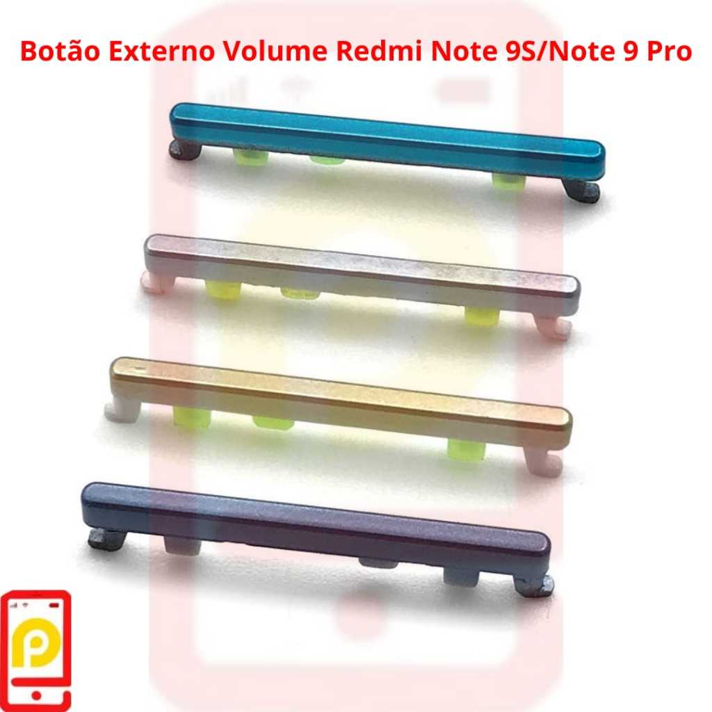 Botão Volume Redmi Note 9S/ Note 9 Pro