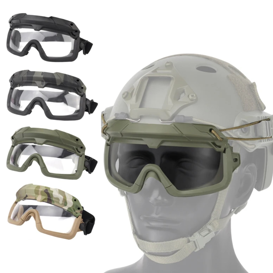 Óculos Tático de Proteção para Capacete Fast | Shopee Brasil