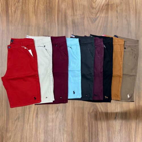 Bermuda Masculina Brim Mauricinho Qualidade Premuim Varias Cores