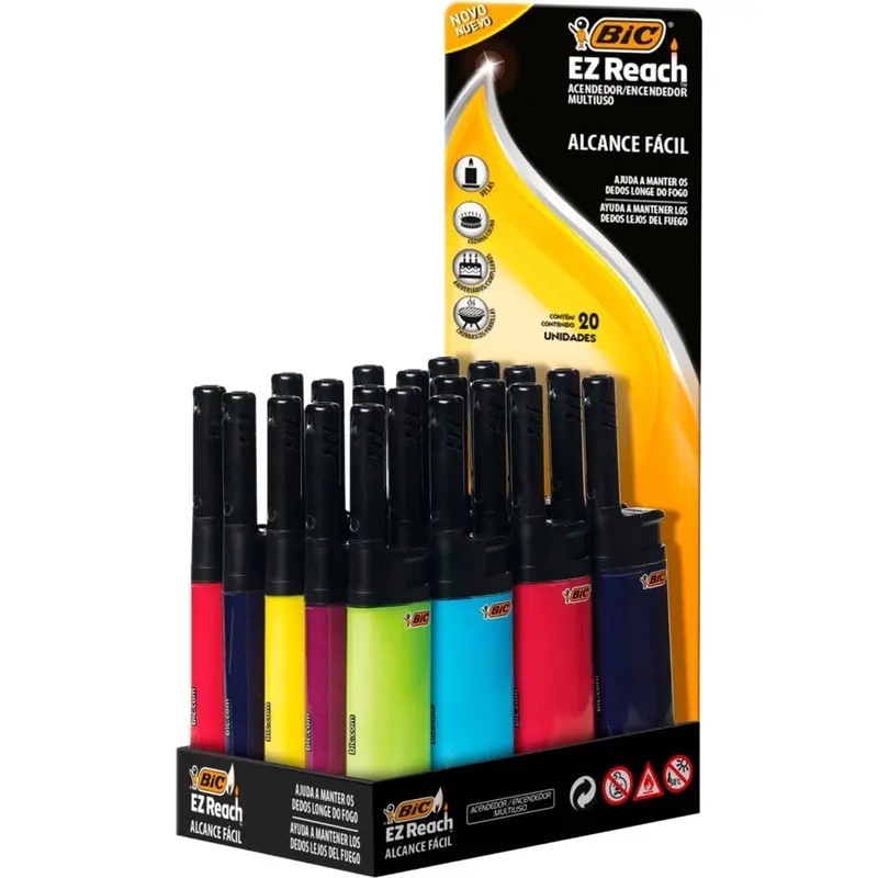 Acendedor Bic Ez Reach Grande