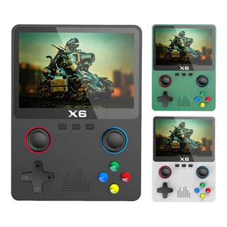 X6 Console Portátil 10000+ Jogos Tela 3.5 Polegadas