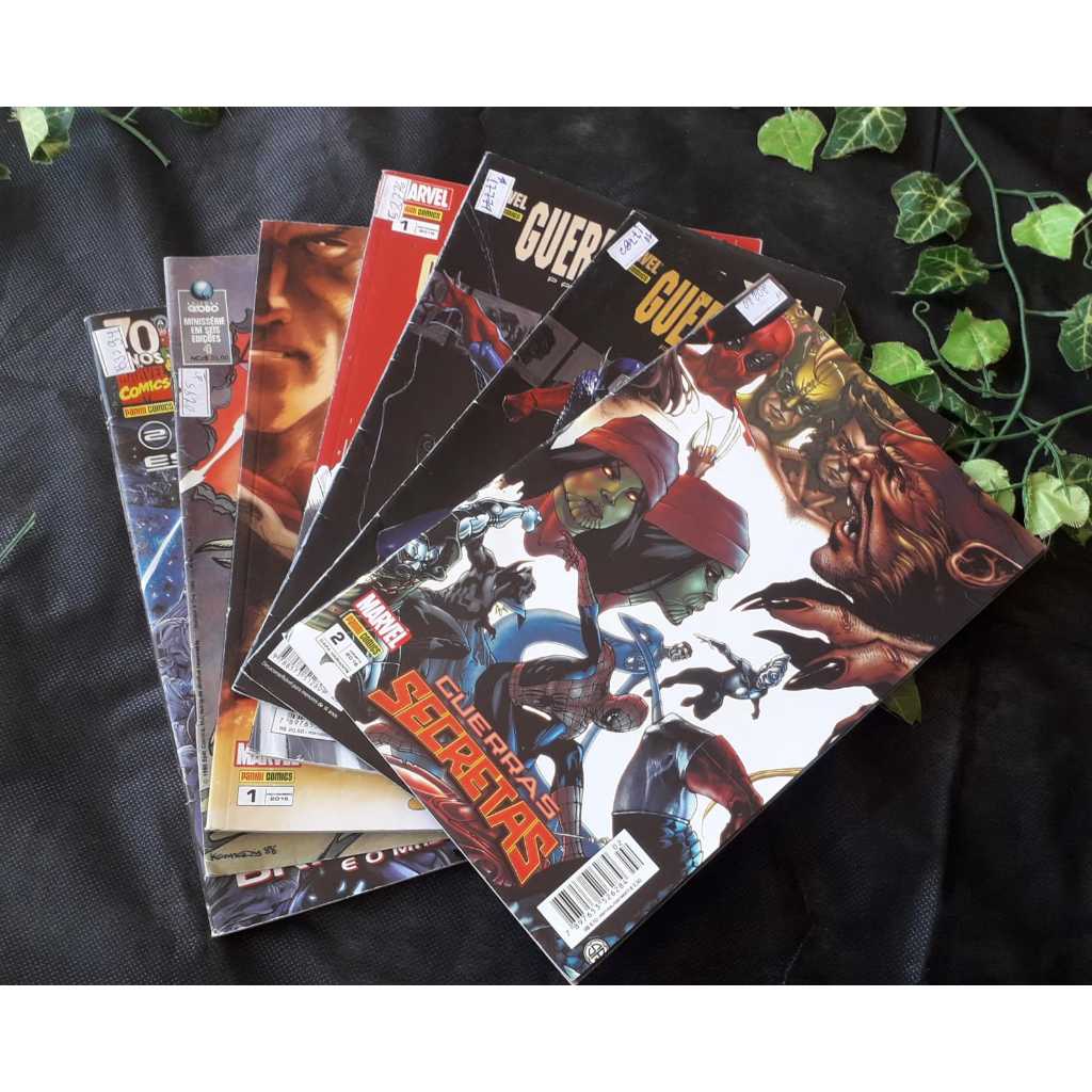 Coleção HQ Guerras Secretas / Marvel - Panini Comics