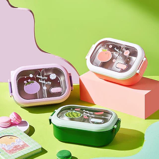 Bento Manter Fresco Marmita304 Térmica Recipiente Lancheira ótima vedação para escola