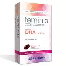Feminis Suplemento Alimentar c/30 cápsulas em Oferta na Shopee