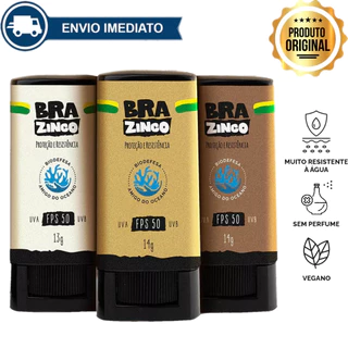 Protetor Solar Facial Sport Brazinco FPS 50 Envio Imediato