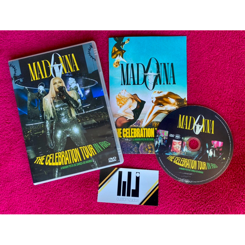 MADONNA / CELEBRATION TOUR IN RIO (DVD) | Shopee Brasil