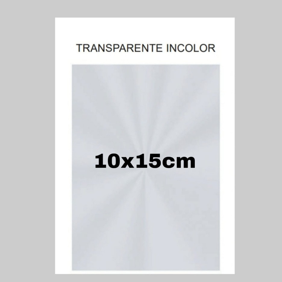 SACO TRANSPARENTE INCOLOR MEDIDA 10X15 COM 100 UNIDADES | Shopee Brasil