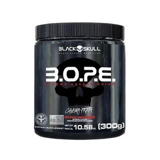 B.O.P.E. Pré Treino Frutas Vermelhas 300g Black Skull