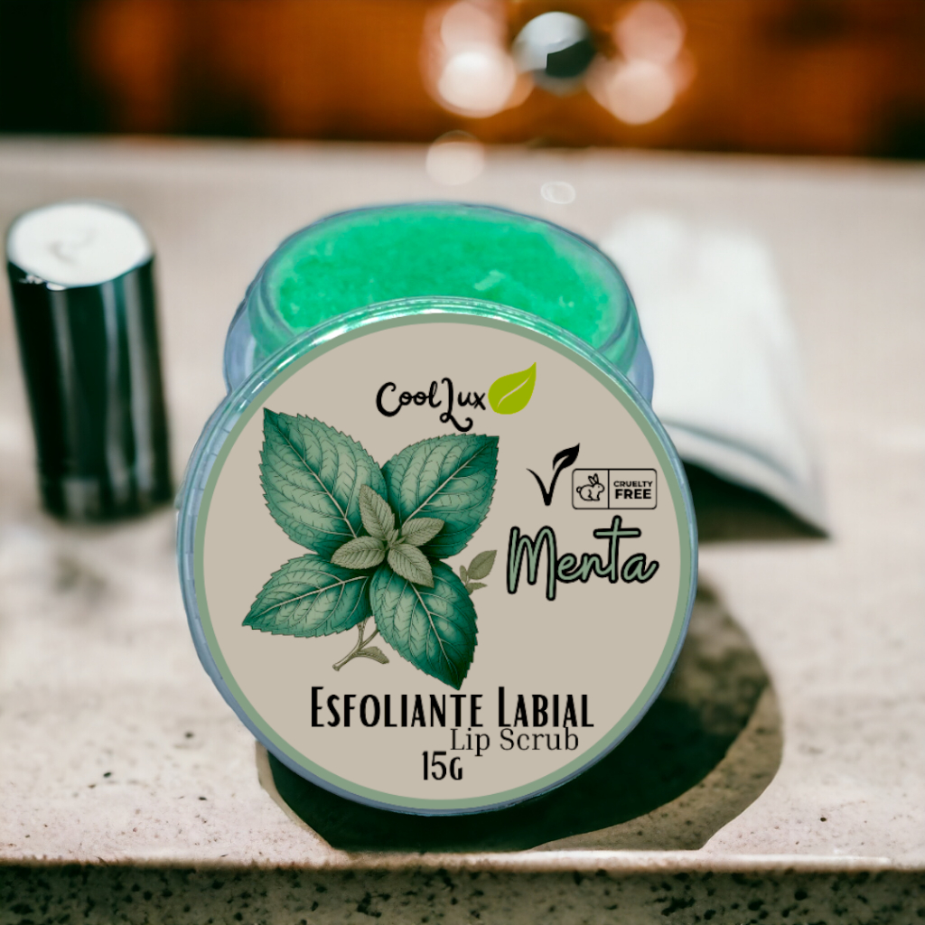 Esfoliante Labial Natural Lip Scrub: Lábios Macios, Hidratados e
