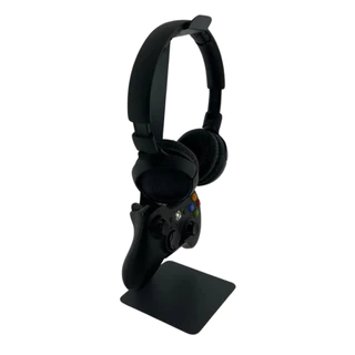 Suporte De Mesa Para Headset Fone De Ouvido Headphone e Suporte de Controle Gamer