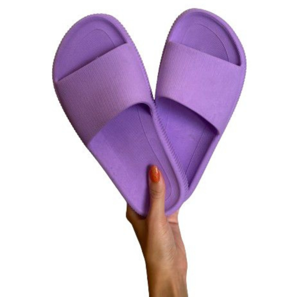Chinelo Feminino Nuvem Confortável e leve - COR LILÁS