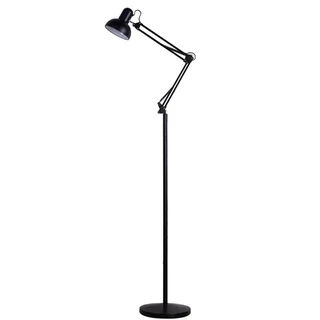 Luminária De Piso Dapon AT-930 Abajur Articulada Pedestal De Chão - Preto