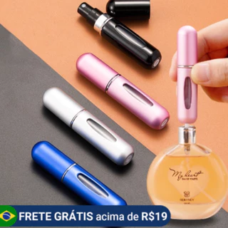 Kit 2 Mini Frasco Recarregável Perfume Portátil Aromatizador Spray Viagem Ocasiões Beleza Cosmético em Oferta na Shopee