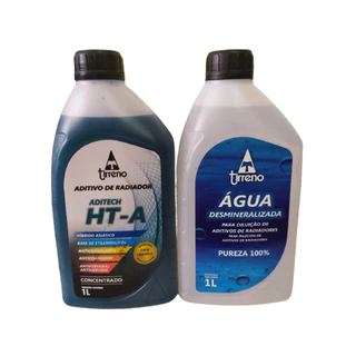 Kit Aditivo Radiador Ht-a Concentrado + Água Desmineralizada