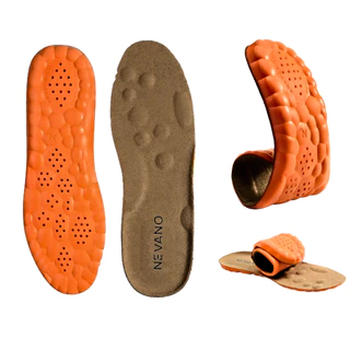 Palmilha De Gel De Alta Elasticidade Ortopédica Desodorante Material Respirável para Tênis e Sapatos