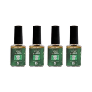 Kit 4x AM77 Base Fortalecedor de Unhas 9ml Antimicótico Natuflores em Oferta na Shopee