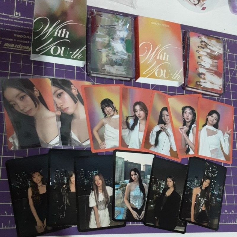 Twice With-youth Oficial álbum e photocards