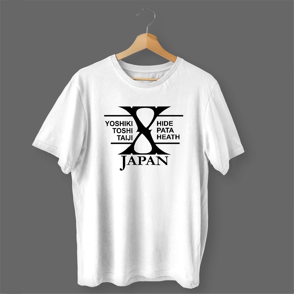Camiseta Banda X Japan JRock Visual Kei 100% Algodão/Poliéster