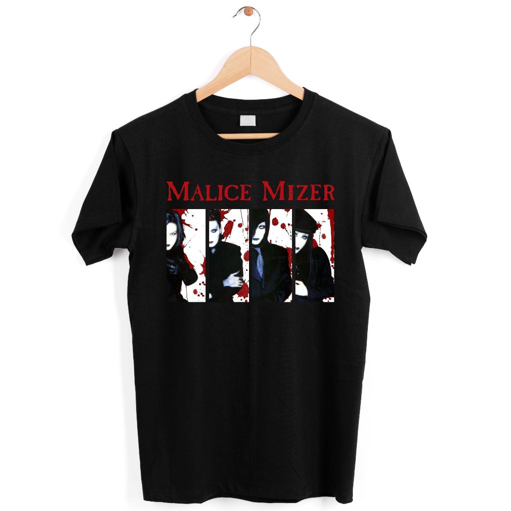 Camiseta Malice Mizer Visual Kei JRock 100% Algodão/Poliéster