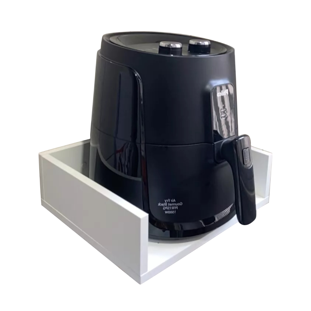 Suporte Para Air Fryer e Cafeteiras Prateleira Nicho Suspenso Para ...
