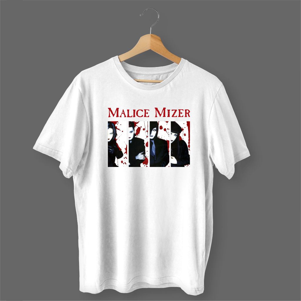 Camiseta Malice Mizer Visual Kei JRock 100% Algodão/Poliéster