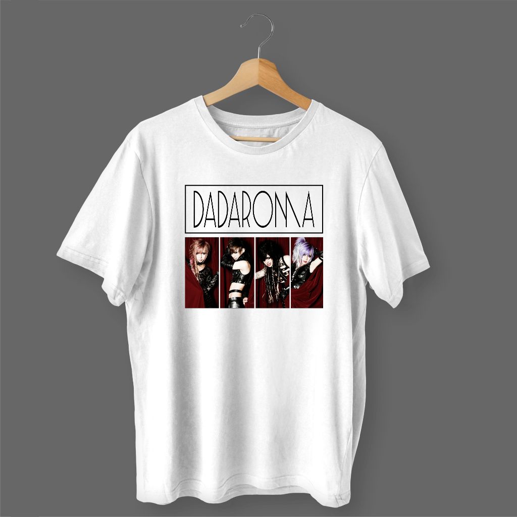 DADAROMA tシャツ Camiseta Dadaroma Banda Visual Kei JRock Metal 100% Algodão