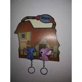 Porta chaves casal stech organizador multiuso