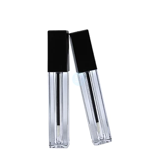 Frasco Quadrado Para Gloss Labial Batom Liquido 4,5ml - 5und