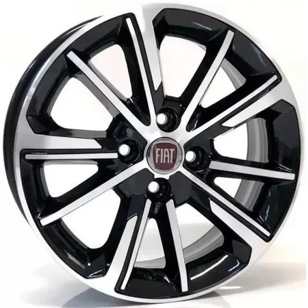 Jogo Roda Aro 15 S266 Fiat Cronos Argo Uno 2020/21/22/23/24/25 Palio Fire Elx Mobi Strada Frete Grátis