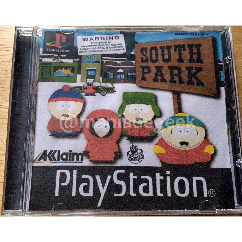 Jogo South Park para Play1 PsOne