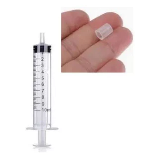 Kit 12 PÇs com Adaptador E Seringa de 10mL para essências retirada frasco